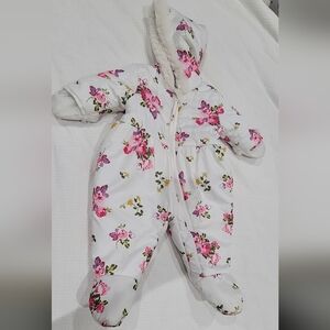 Snowsuit for baby girl size 3-6m